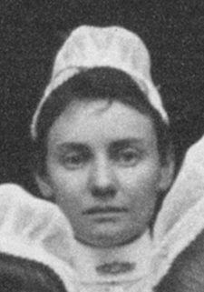 Who was the first nurse in any school of nursing to be appointed as a full-time nursing instructor?