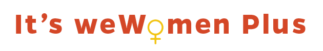 It's WeWomen Plus Logo