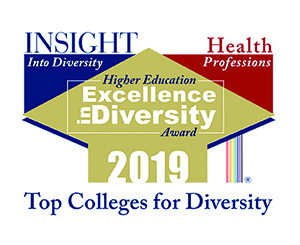 2019 Health Professions Higher Education Excellence in Diversity (HEED) Award from INSIGHT Into Diversity magazine.