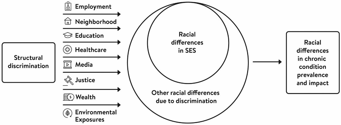 Figure 1: Adapted from Phelan, Link 2015
Phelan JC, Link BG. Is Racism a Fundamental Cause of Inequalities in Health? Annu Rev Sociol. 2015. doi:10.1146/annurev-soc-073014-112305
