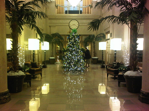 Lobby Christmas tree