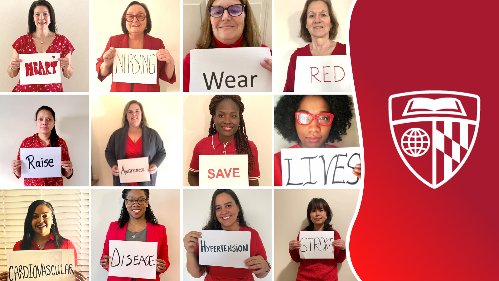 Heart Nurses Wear Red
