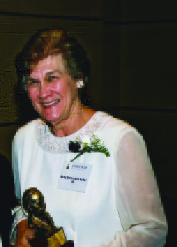 For Betty Scher, a Notable Achievement