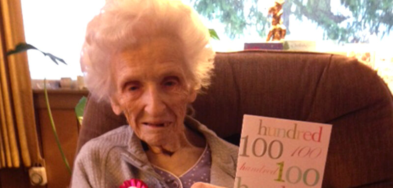 Centenarian Sylvia Hartman