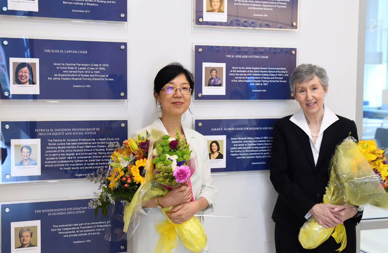Marie Nolan and Hae Ra Han Are Now Endowed Chairs