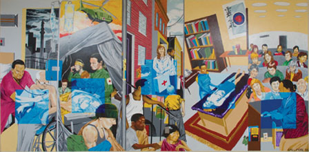 Mural Depicts the Many Faces of Nursing