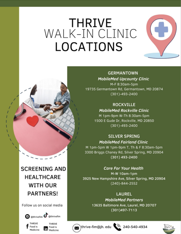 Walk in Clinics in Montgomery County Locations