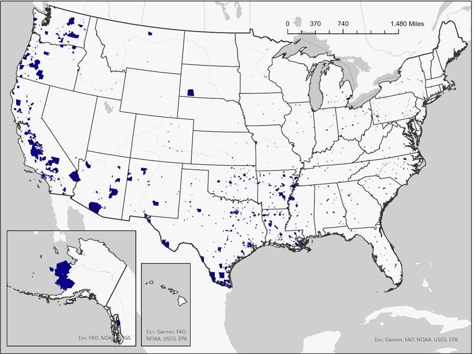 Housing Quality Metric (HQM): Census Tracts Scoring in the Highest Quartile for all Three Poor Housing Quality Dimensions (n=8,329)