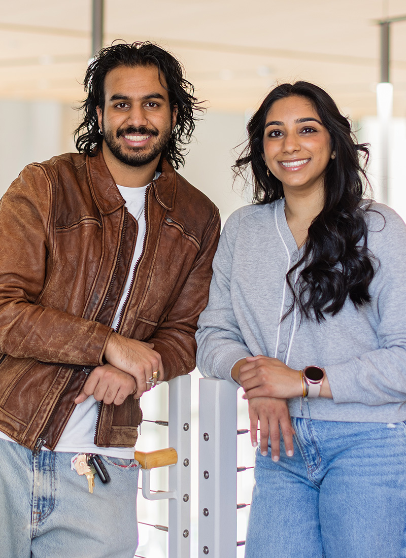 Haider Rangwalla and Zahra Rangwalla