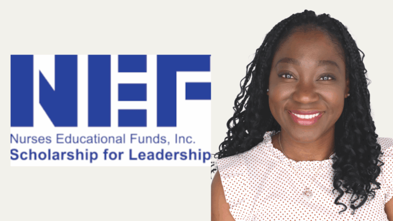 DNP Student Receives Scholarship Through the Nurses Educational Fund
