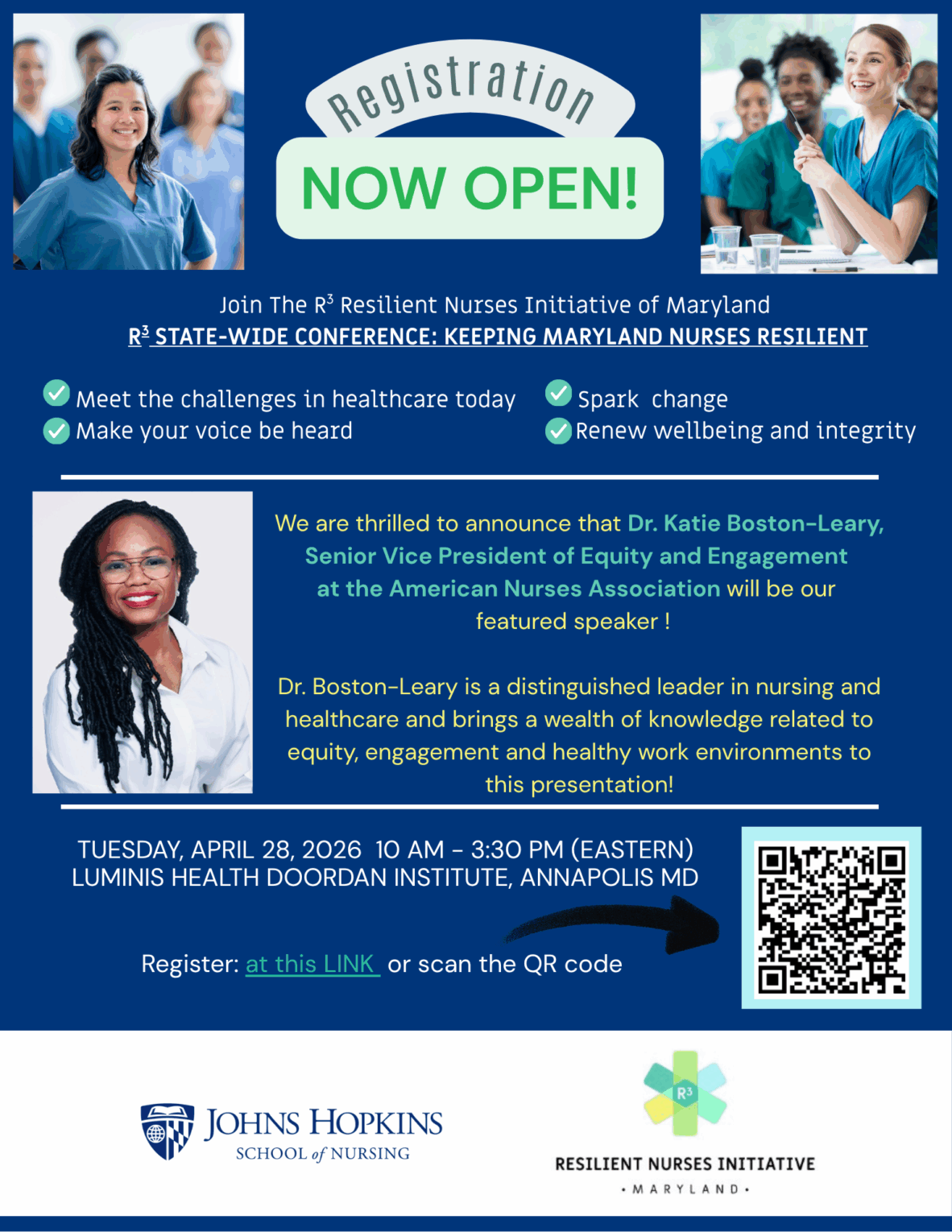 Registration Now Open. 