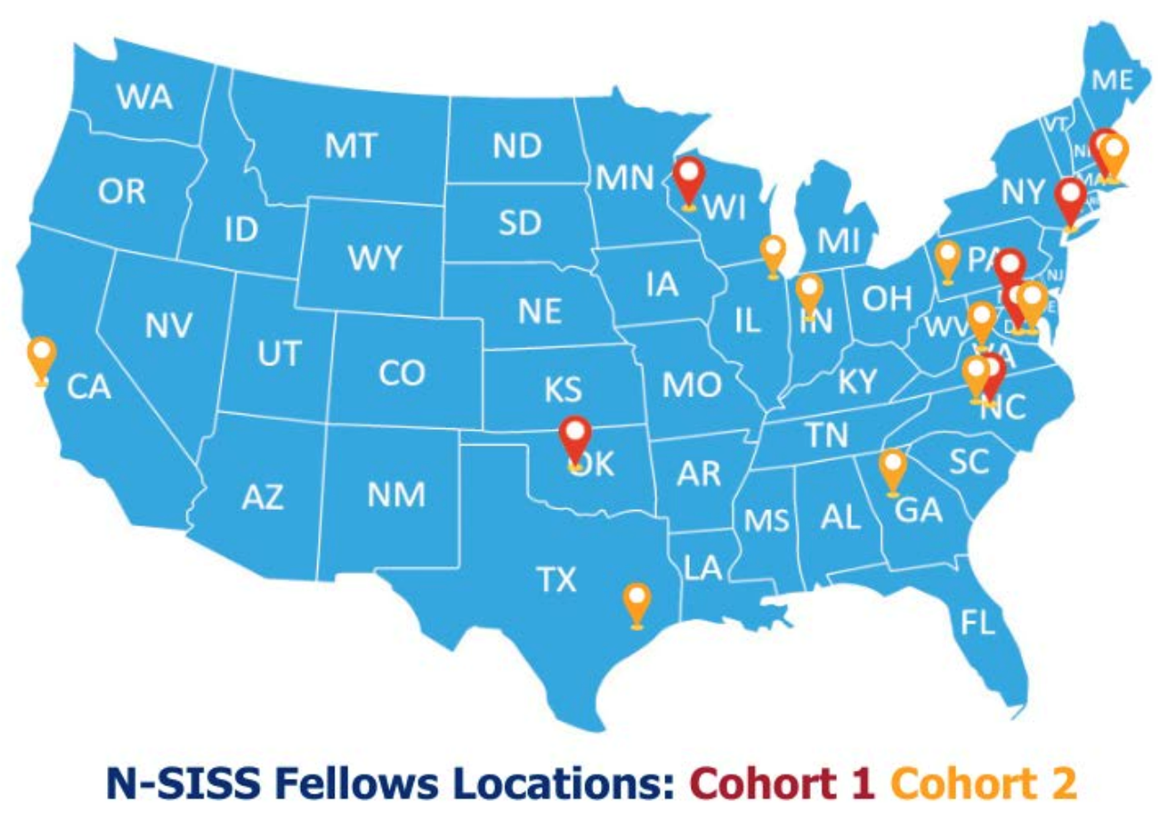 N-SISS Map 2025 - Cohort 2