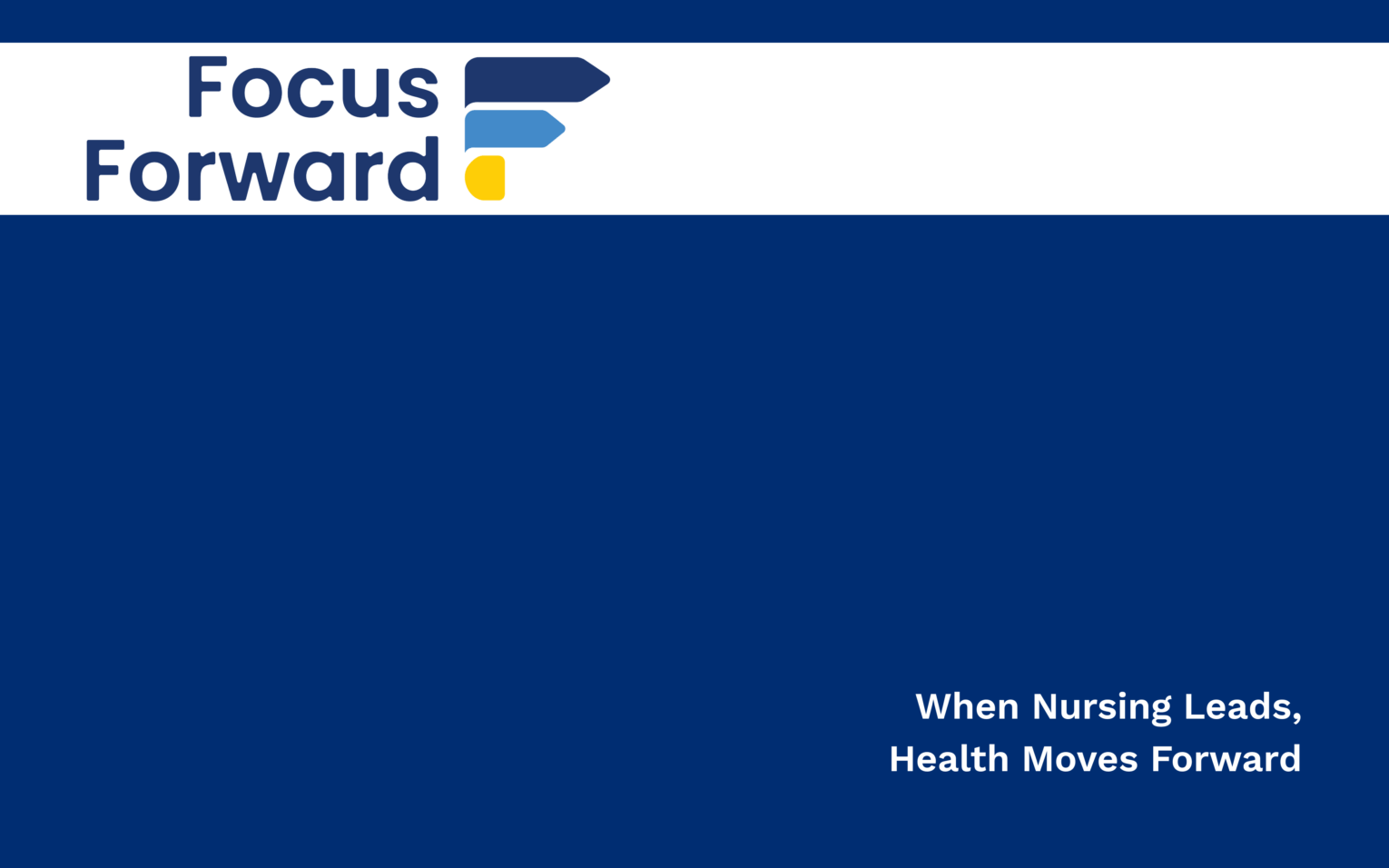 Focus Forward - Virtual Backgrounds 2