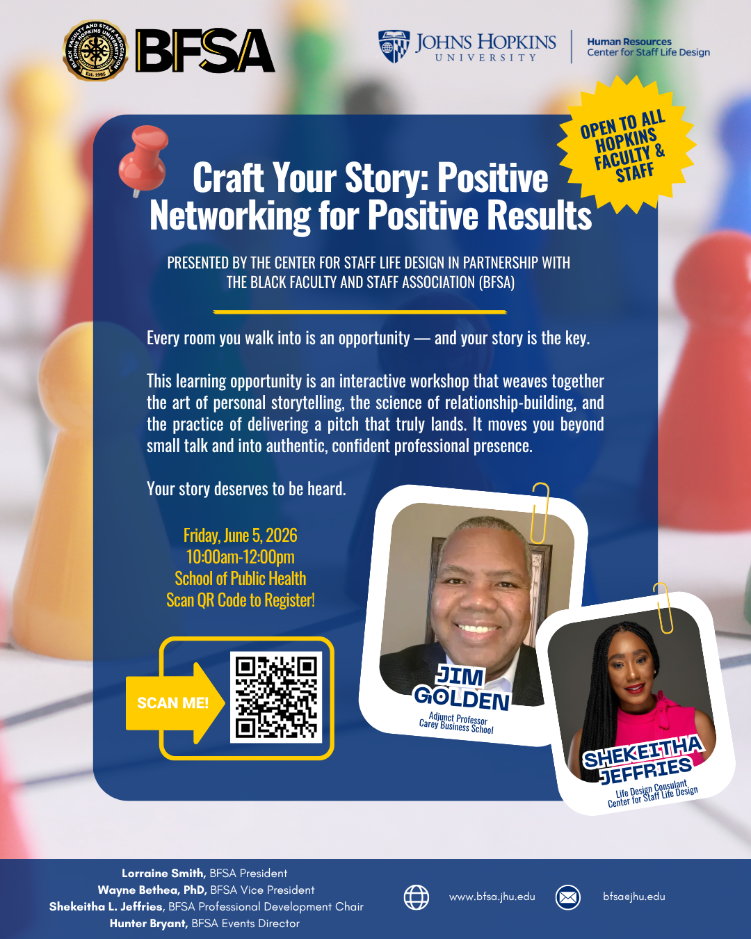 Craft Your Story: Positive Networking for Positive Results